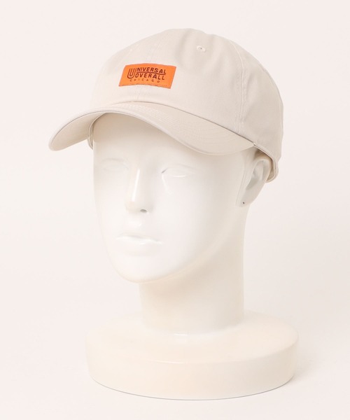 UNIVERSAL OVERALL（ユニバーサルオーバーオール）の「【ユニセックス】UNIVERSAL OVERALL T/Cツイルキャップ（キャップ・メンズ・ブラック/アイボリー/ネイビー/ベージュ/カーキ・FREE）」の16枚目の写真
