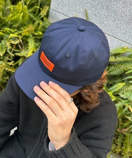 UNIVERSAL OVERALL（ユニバーサルオーバーオール）の「【ユニセックス】UNIVERSAL OVERALL T/Cツイルキャップ（キャップ・メンズ・ブラック/アイボリー/ネイビー/ベージュ/カーキ・FREE）」の17枚目の写真