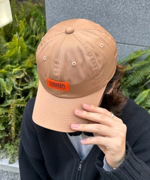 UNIVERSAL OVERALL（ユニバーサルオーバーオール）の「【ユニセックス】UNIVERSAL OVERALL T/Cツイルキャップ（キャップ・メンズ・ブラック/アイボリー/ネイビー/ベージュ/カーキ・FREE）」の18枚目の写真
