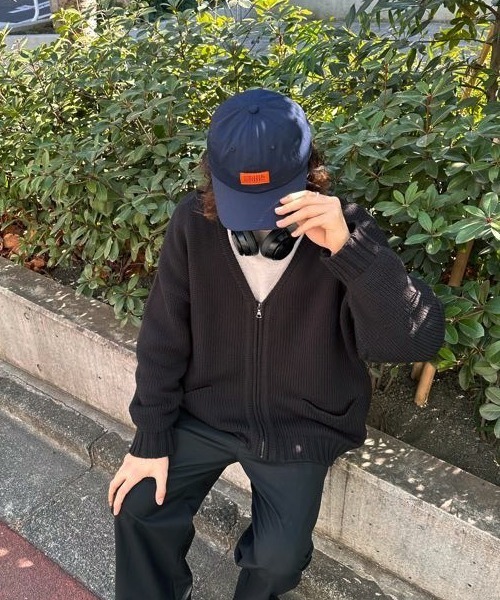 UNIVERSAL OVERALL（ユニバーサルオーバーオール）の「【ユニセックス】UNIVERSAL OVERALL T/Cツイルキャップ（キャップ・メンズ・ブラック/アイボリー/ネイビー/ベージュ/カーキ・FREE）」の22枚目の写真