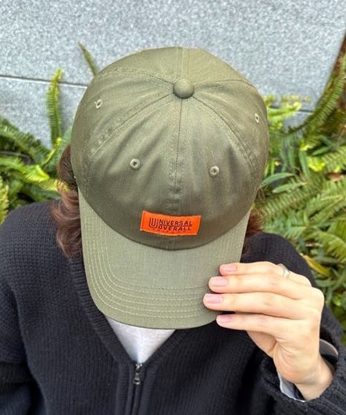 UNIVERSAL OVERALL（ユニバーサルオーバーオール）の「【ユニセックス】UNIVERSAL OVERALL T/Cツイルキャップ（キャップ・メンズ・ブラック/アイボリー/ネイビー/ベージュ/カーキ・FREE）」の19枚目の写真