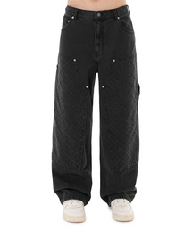『OY/オーワイ』 TURQUOISE STUD CARPENTER PANTS/ターコイズ スタッド カーペンター パンツ
