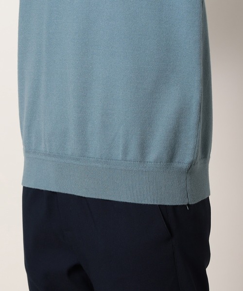 Grand PARK（グランドパーク）の「クルーネックニット（ニット/セーター・メンズ・ベージュ/ネイビー/ブルー/グレー・LARGE/MEDIUM/X-LARGE）」の11枚目の写真