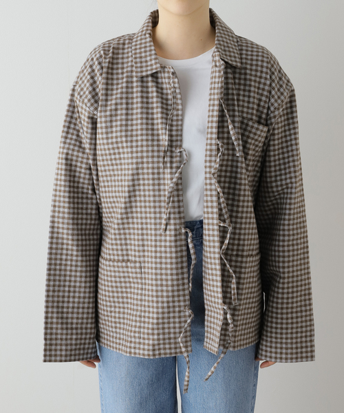 BASERANGE（ベースレンジ）の「BASERANGE LIMBER SHIRT SHLI-FL-WI24
