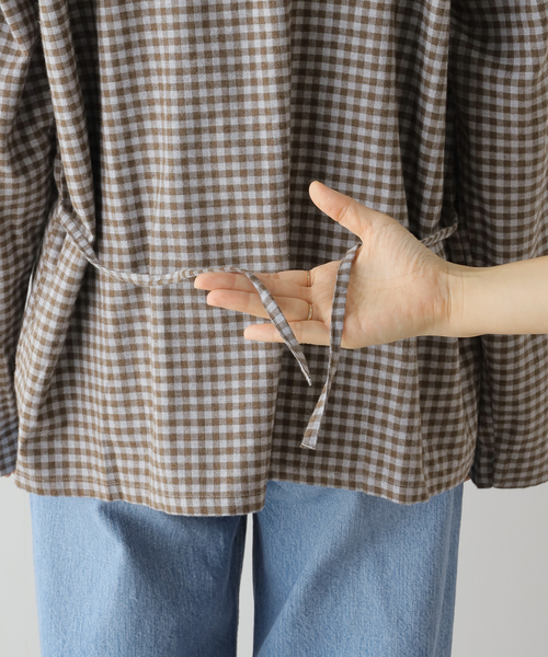 BASERANGE（ベースレンジ）の「BASERANGE LIMBER SHIRT SHLI-FL-WI24