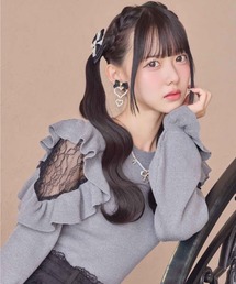 ビジュー ネックレス ニット/セーター」に該当するファッション通販