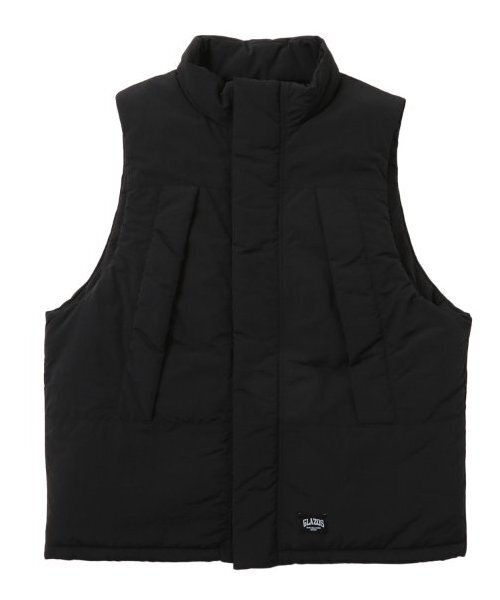 GLAZOS(グラソス)の「【大人向けサイズあり】【撥水】【保温】機能中綿サーモライト・ベスト(ベスト・キッズ・ブラック/チャコールグレー/ベージュ・S/M/L/LL)」の2枚目の写真