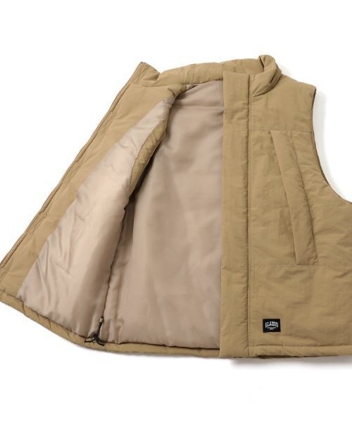 GLAZOS(グラソス)の「【大人向けサイズあり】【撥水】【保温】機能中綿サーモライト・ベスト(ベスト・キッズ・ブラック/チャコールグレー/ベージュ・S/M/L/LL)」の16枚目の写真