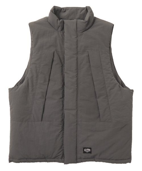 GLAZOS(グラソス)の「【大人向けサイズあり】【撥水】【保温】機能中綿サーモライト・ベスト(ベスト・キッズ・ブラック/チャコールグレー/ベージュ・S/M/L/LL)」の21枚目の写真