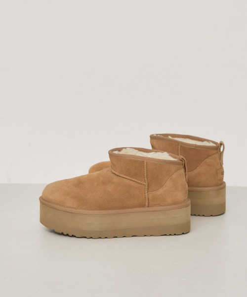 UGG(アグ)】CLASSIC ULTRA MINI PLATFORM（ブーツ）｜UGG（アグ）の