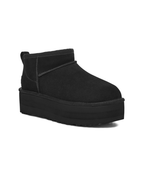 UGG(アグ)の「【UGG(アグ)】CLASSIC ULTRA MINI PLATFORM(ブーツ・レディース・キャメル/ブラック・25/24/23)」の12枚目の写真