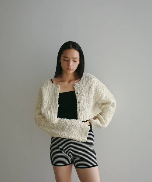 A part by（アパートバイ）の「【e/rm】シルクコンニットショーツ（レギンス/スパッツ・レディース・その他・FREE）」の3枚目の写真