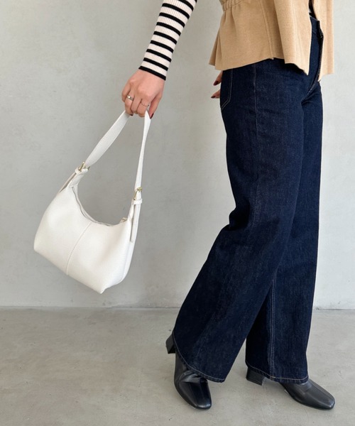 バッグ mode design one shoulder bag セール】round moon shoulder bag／ワンハンドルラウンドムーン