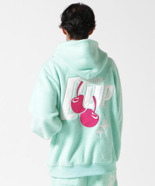 TAIN DOUBLE PUSH(タインダブルプッシュ)の「TAIN DOUBLE PUSH/タインダブルプッシュ/BOA HOODIE(パーカー・メンズ・ホワイト/ブルー・XL/M/L)」の18枚目の写真
