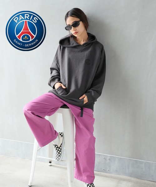 PARIS SAINT-GERMAIN（パリサンジェルマン）の「Paris Saint-Germain パーカー（パーカー・レディース・スミクロ/ブラック/杢グレー・M/L/XL）」の3枚目の写真