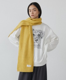 MERLOT | リブニットマフラー(マフラー)