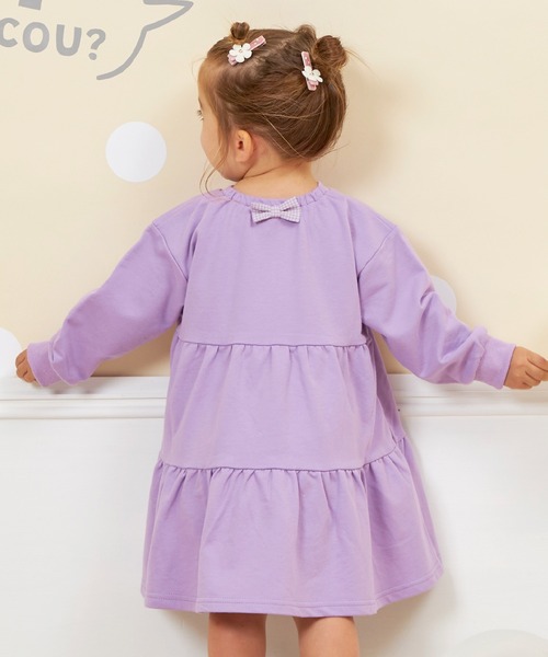 KP（ケーピー）の「【WEB限定】ふんわりワンピース(80～140)（ワンピース・キッズ・ブルー/ピンク/パープル・140cm/130cm/120cm/110cm/100cm/90cm）」の13枚目の写真