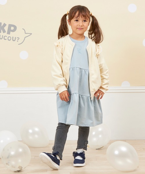 KP（ケーピー）の「【WEB限定】ふんわりワンピース(80～140)（ワンピース・キッズ・ブルー/ピンク/パープル・140cm/130cm/120cm/110cm/100cm/90cm）」の8枚目の写真