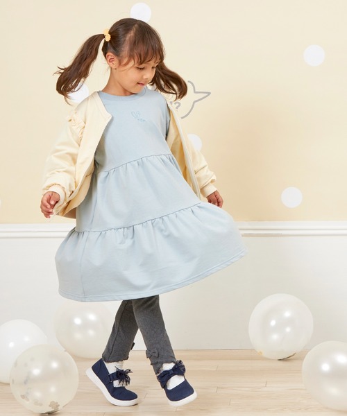 KP（ケーピー）の「【WEB限定】ふんわりワンピース(80～140)（ワンピース・キッズ・ブルー/ピンク/パープル・140cm/130cm/120cm/110cm/100cm/90cm）」の9枚目の写真