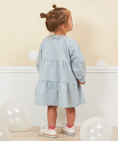 KP（ケーピー）の「【WEB限定】ふんわりワンピース(80～140)（ワンピース・キッズ・ブルー/ピンク/パープル・140cm/130cm/120cm/110cm/100cm/90cm）」の7枚目の写真