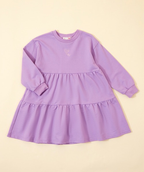 KP（ケーピー）の「【WEB限定】ふんわりワンピース(80～140)（ワンピース・キッズ・ブルー/ピンク/パープル・140cm/130cm/120cm/110cm/100cm/90cm）」の22枚目の写真