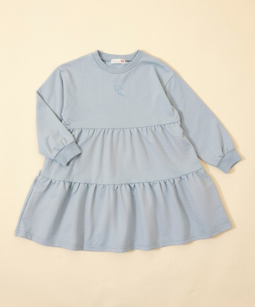 KP（ケーピー）の「【WEB限定】ふんわりワンピース(80～140)（ワンピース・キッズ・ブルー/ピンク/パープル・140cm/130cm/120cm/110cm/100cm/90cm）」の21枚目の写真