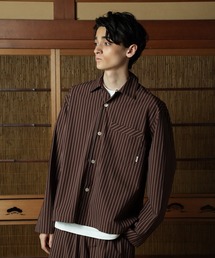 WITH OR WITHOUT（ウィズオアウィズアウト）の「Long Sleeve Silk Shirt/ロングスリーブシルクシャツ（シャツ/ブラウス）」