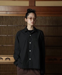 WITH OR WITHOUT（ウィズオアウィズアウト）の「Long Sleeve Silk Shirt/ロングスリーブシルクシャツ（シャツ/ブラウス・メンズ）」