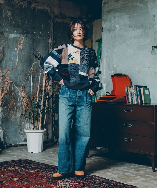YEAH RIGHT!!（イェーライト）の「SWITCHING KNIT P/O  (LADYS SIZE)（ニット/セーター・レディース・その他1/その他2・0）」の13枚目の写真