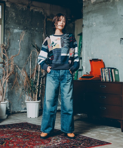 YEAH RIGHT!!（イェーライト）の「SWITCHING KNIT P/O  (LADYS SIZE)（ニット/セーター・レディース・その他1/その他2・0）」の14枚目の写真
