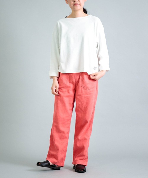 OMNIGOD（オムニゴッド）の「[OMNIGOD womens / オムニゴッド] CLツイル PWイージーパンツ（その他パンツ・レディース・ピンク・1/0）」の5枚目の写真