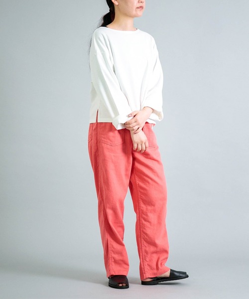 OMNIGOD（オムニゴッド）の「[OMNIGOD womens / オムニゴッド] CLツイル PWイージーパンツ（その他パンツ・レディース・ピンク・1/0）」の6枚目の写真