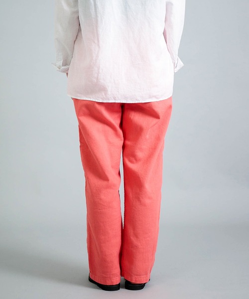 OMNIGOD（オムニゴッド）の「[OMNIGOD womens / オムニゴッド] CLツイル PWイージーパンツ（その他パンツ・レディース・ピンク・1/0）」の9枚目の写真