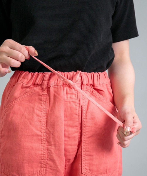 OMNIGOD（オムニゴッド）の「[OMNIGOD womens / オムニゴッド] CLツイル PWイージーパンツ（その他パンツ・レディース・ピンク・1/0）」の11枚目の写真