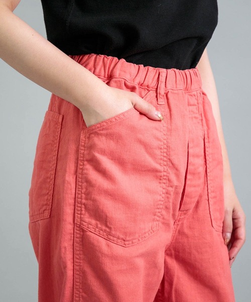 OMNIGOD（オムニゴッド）の「[OMNIGOD womens / オムニゴッド] CLツイル PWイージーパンツ（その他パンツ・レディース・ピンク・1/0）」の12枚目の写真