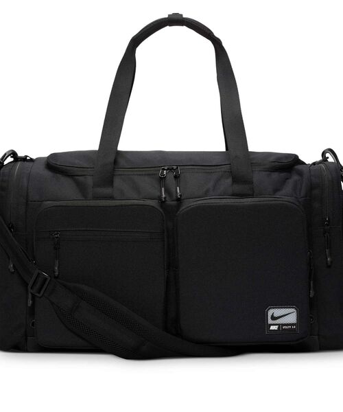 NIKE（ナイキ）の「ナイキ ユーティリティ パワー 2.0 ダッフルバッグ (ミディアム 51L) / Nike Utility Power 2.0 Duffel Bag (Medium 51L) FN4208-010 Black（ドラムバッグ・メンズ・ブラック・ONE SIZE）」の3枚目の写真