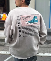 CONVERSE | 【CONVERSE】サガラ刺繍 クルーネックスウェット(スウェット)