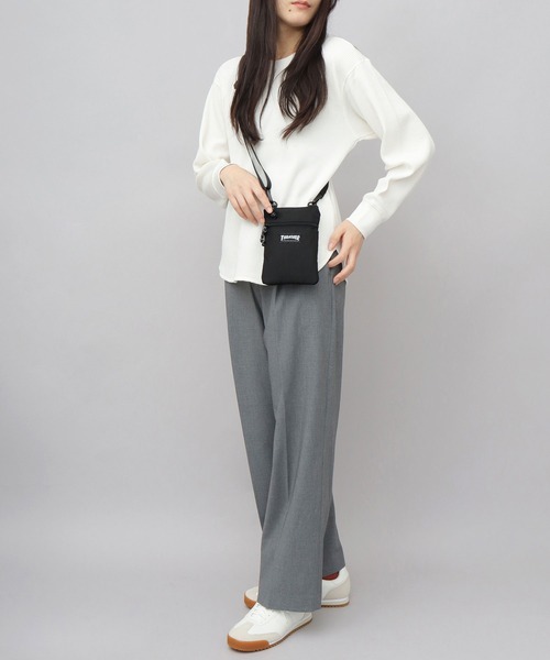 THRASHER（スラッシャー）の「ミニショルダー ポーチ スマートフォン収納対応（ショルダーバッグ・メンズ・ブラック/レオパード・FREE）」の19枚目の写真