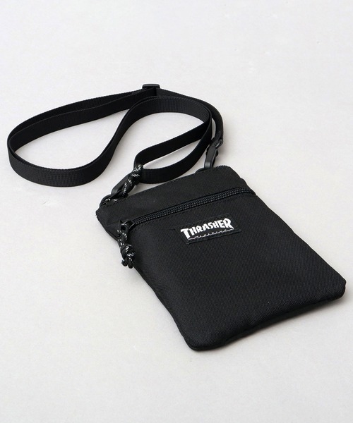 THRASHER（スラッシャー）の「ミニショルダー ポーチ スマートフォン収納対応（ショルダーバッグ・メンズ・ブラック/レオパード・FREE）」の18枚目の写真