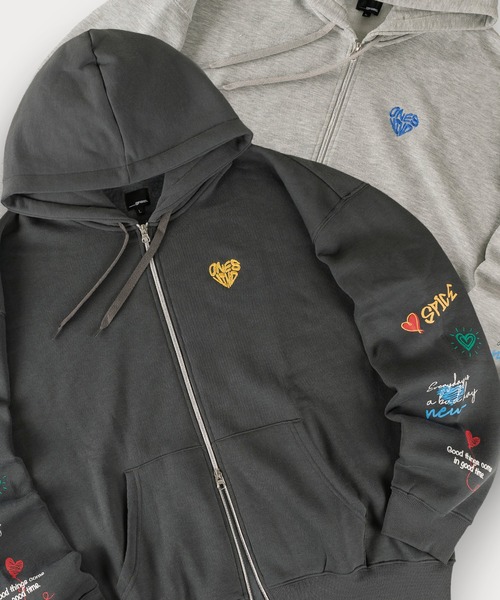 SlashDate（スラッシュデイト）の「【85】ワンポイント ハート刺繍