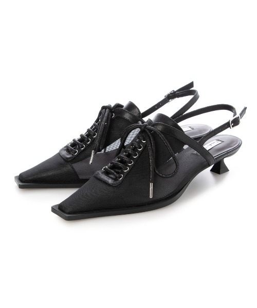 EVOL(イーボル)の「【柔らかい・クッション入り】Ezick×EVOL コラボチュールミュール AY30507(パンプス・レディース・ブラック/ブラウン・LL/L/M/S)」の3枚目の写真