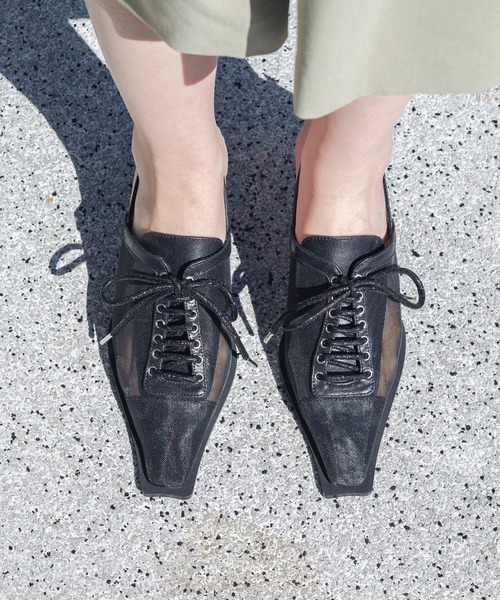 EVOL(イーボル)の「【柔らかい・クッション入り】Ezick×EVOL コラボチュールミュール AY30507(パンプス・レディース・ブラック/ブラウン・LL/L/M/S)」の14枚目の写真