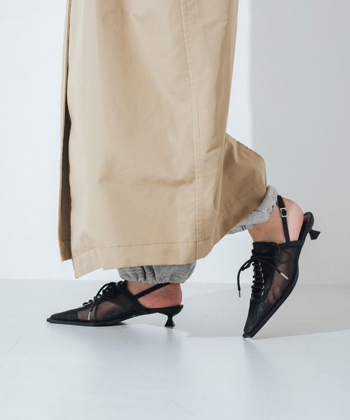 EVOL(イーボル)の「【柔らかい・クッション入り】Ezick×EVOL コラボチュールミュール AY30507(パンプス・レディース・ブラック/ブラウン・LL/L/M/S)」の16枚目の写真