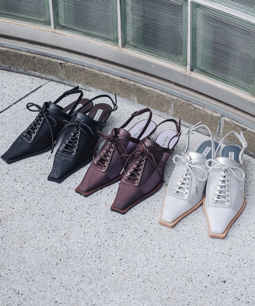 EVOL(イーボル)の「【柔らかい・クッション入り】Ezick×EVOL コラボチュールミュール AY30507(パンプス・レディース・ブラック/ブラウン・LL/L/M/S)」の19枚目の写真