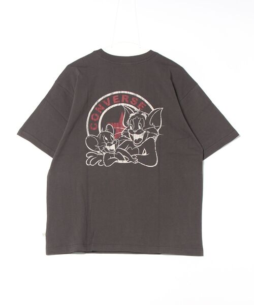 CONVERSE(コンバース)の「CONVERSExトムジェリ コラボTシャツ/オーバーサイズ 5287-5810(Tシャツ/カットソー・レディース・ブラック系その他/ホワイト系その他2/ブラック系その他2/ホワイト系その他・M)」の5枚目の写真
