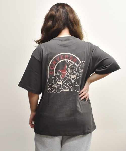 うさまる×コンバース コラボTシャツ② 綿100% ⑤ over print】STREET GIRL TEE (ZERO ZERO HERO)｜CONVERSE TOKYO