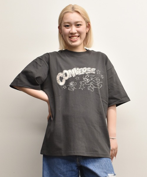 セール】CONVERSExトムジェリ コラボTシャツ/オーバーサイズ 5287-5810