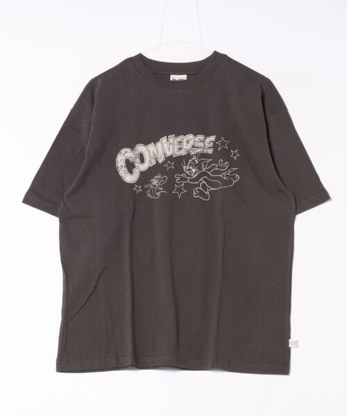 CONVERSE(コンバース)の「CONVERSExトムジェリ コラボTシャツ/オーバーサイズ 5287-5810(Tシャツ/カットソー・レディース・ブラック系その他/ホワイト系その他2/ブラック系その他2/ホワイト系その他・M)」の10枚目の写真