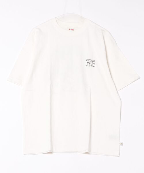 CONVERSE(コンバース)の「CONVERSExトムジェリ コラボTシャツ/オーバーサイズ 5287-5810(Tシャツ/カットソー・レディース・ブラック系その他/ホワイト系その他2/ブラック系その他2/ホワイト系その他・M)」の8枚目の写真