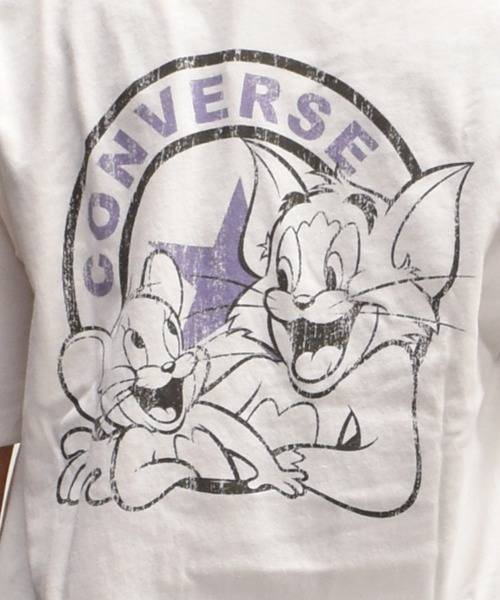 CONVERSE(コンバース)の「CONVERSExトムジェリ コラボTシャツ/オーバーサイズ 5287-5810(Tシャツ/カットソー・レディース・ブラック系その他/ホワイト系その他2/ブラック系その他2/ホワイト系その他・M)」の15枚目の写真